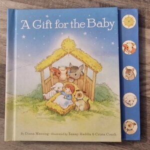 Hallmark QXG7583 A Gift for the Baby ~ Book & Ornament - GREAT Interactive Sound